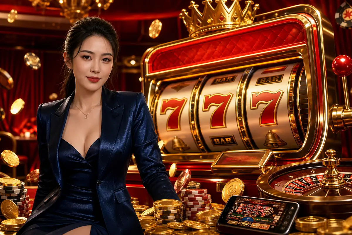we1win88 Casino dealer langsung baccarat